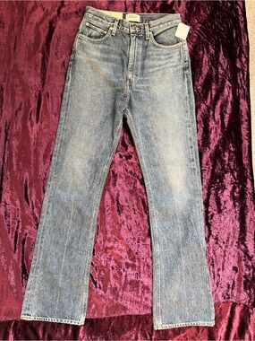 Agolde Women's Vintage Style Jeans in Light Blue Wash